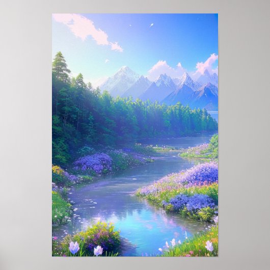 Poster Berceuse de River (Devant)