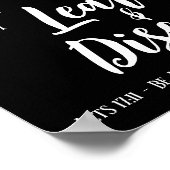 Poster Berean Search Scriphe Noir (Coin)