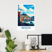 Poster Bergan 1 (Bureau à domicile)