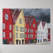 Poster Bergen (Devant)