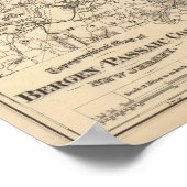 Poster Bergen, Passaic Cos, NJ (Coin)