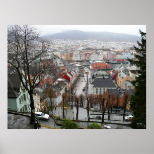 Poster, Bergen van Skansen Poster