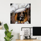 POSTER BERGER ALLEMAND (Bureau à domicile)