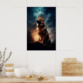 Poster Berger Allemand Sous Ciel Stormy (Cuisine)