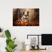 Poster Berger australien (Bureau à domicile)