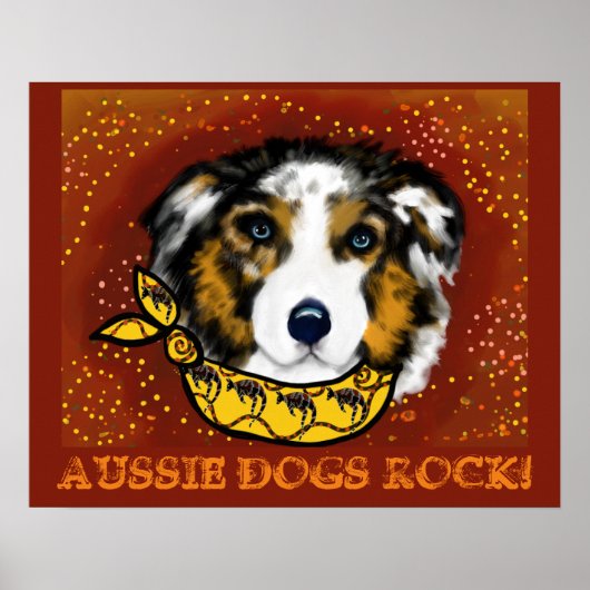 POSTER BERGER AUSTRALIEN (Devant)