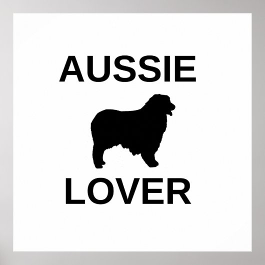 Poster berger australien aussie amant (Devant)