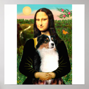 Poster Berger australien de Mona Lisa (Tri)