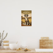 Poster Berger australien rétro (Cuisine)