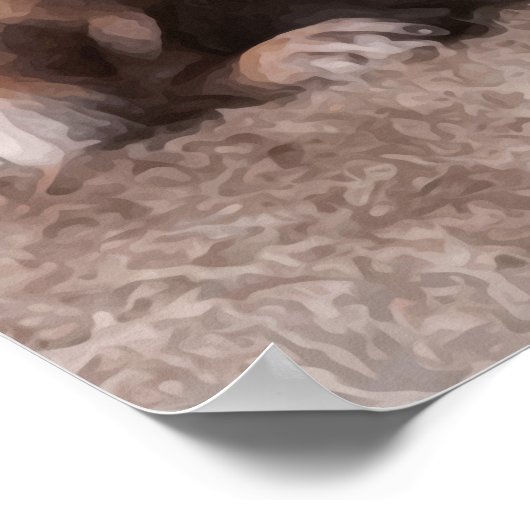 Poster Berger belge malinois - Mechelaar (Coin)