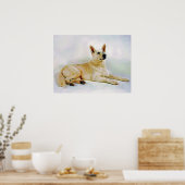 Poster Berger blanc-allemand (Cuisine)