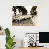 Poster Berger de France 1921 (Bureau à domicile)