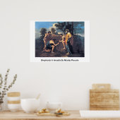 Poster Bergers En Arcadia Par Nicolas Poussin (Cuisine)