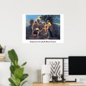 Poster Bergers En Arcadia Par Nicolas Poussin (Bureau à domicile)