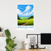 Poster Bergisches Land 1 (Bureau à domicile)