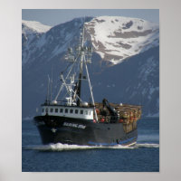 Bering Star, Bateau de crabe en havre hollandais, 