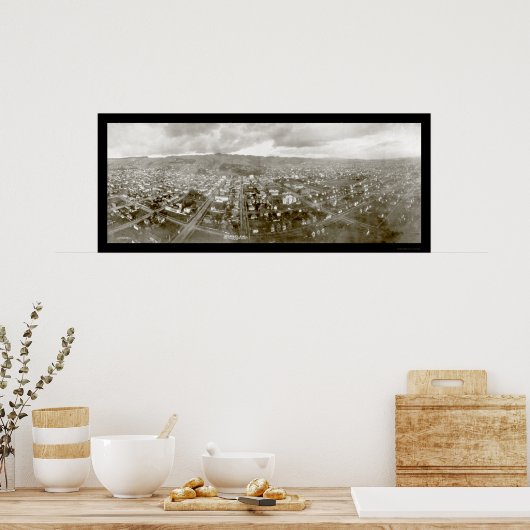 Poster Berkeley Airship Photo 1908 (Cuisine)