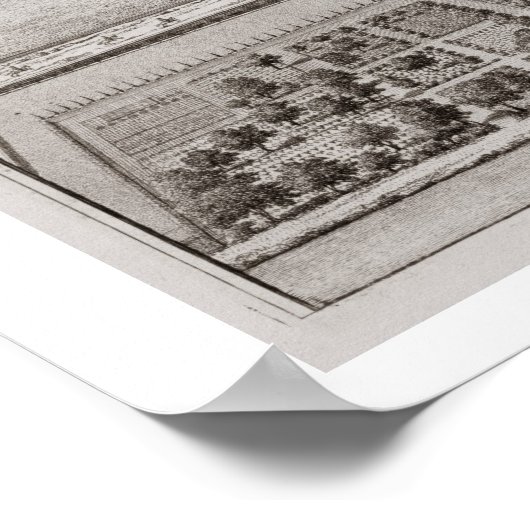 Poster Berkeley Castle, Siège du comte de Berkeley (eng (Coin)