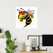 POSTER BERKELEY HIGSCHOOL "FUNKY" VERSION YELLOWJACK (Bureau à domicile)