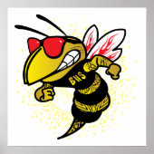 POSTER BERKELEY HIGSCHOOL "FUNKY" VERSION YELLOWJACK (Devant)