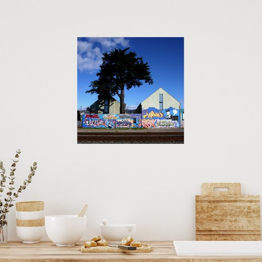 Poster Berkeley Tree (Cuisine)