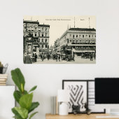 Poster Berlin 1900 Unter Den Linden (Bureau à domicile)