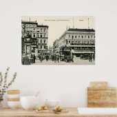 Poster Berlin 1900 Unter Den Linden (Cuisine)