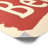 Poster Berlin, Allemagne (Coin)