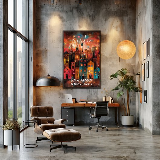 Poster Berlín: Ciudad de la Diversidad