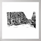 Poster Berlin Kreuzberg (Devant)