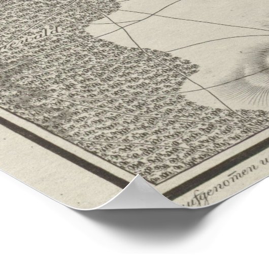 Poster Berlin Map, Plan of the City, Surrounding District (Coin)