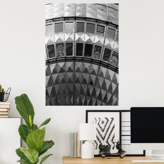 Poster Berliner Fernsehturm n° 7 (Bureau à domicile)