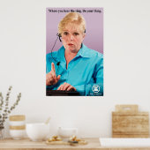 Poster Berm-Tech Où vous entendez l'anneau. (Cuisine)