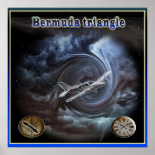 Poster Bermuda Triangle