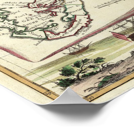 Poster Bermudes (Coin)