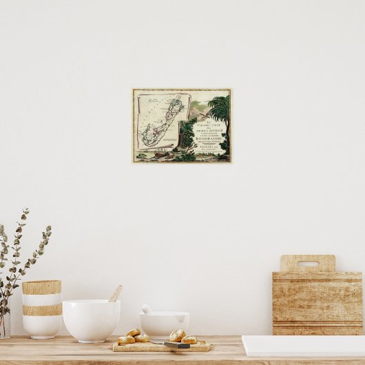 Poster Bermudes (Cuisine)