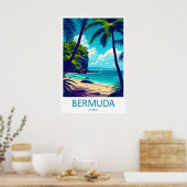 Poster Bermudes 1 (Cuisine)
