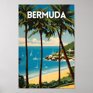 Poster Bermudes Travel PS