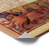 Poster Bernard de Clairvaux prêchant la deuxième croisade (Coin)