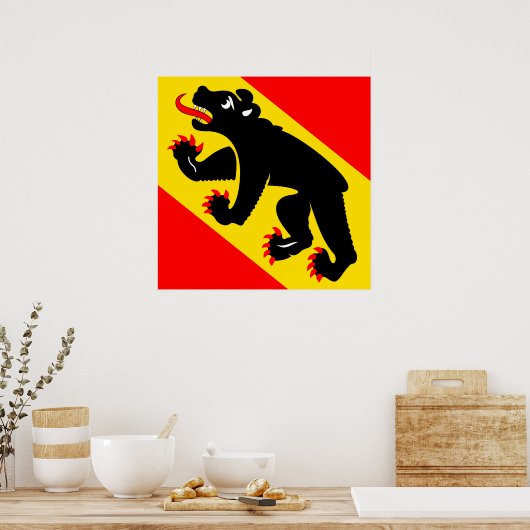 Poster Berne, Suisse (Cuisine)