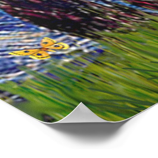 Poster Bernese - Nuit étoilée (Coin)