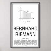 Poster Bernhard Riemann (Devant)