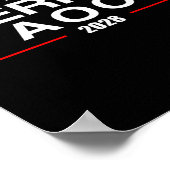 Poster Bernie Aoc 2028 Bernie Sanders Alexandria Cortez P (Coin)