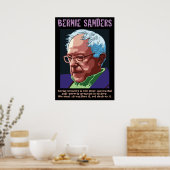 Poster Bernie Sanders (Cuisine)