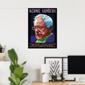 Poster Bernie Sanders (Bureau à domicile)