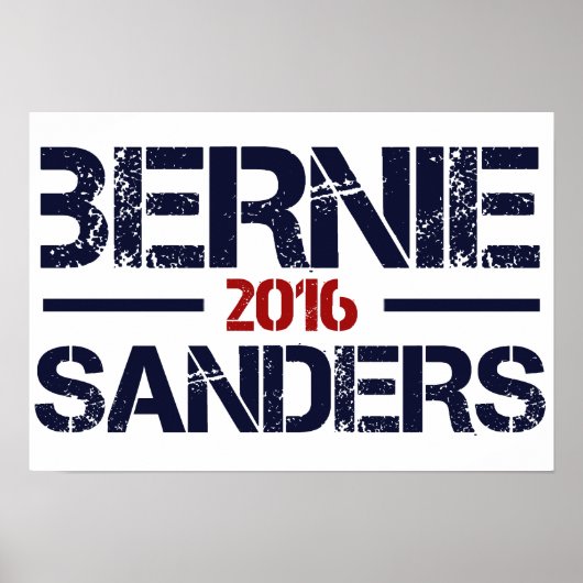 Poster Bernie Sanders 2016 (Devant)