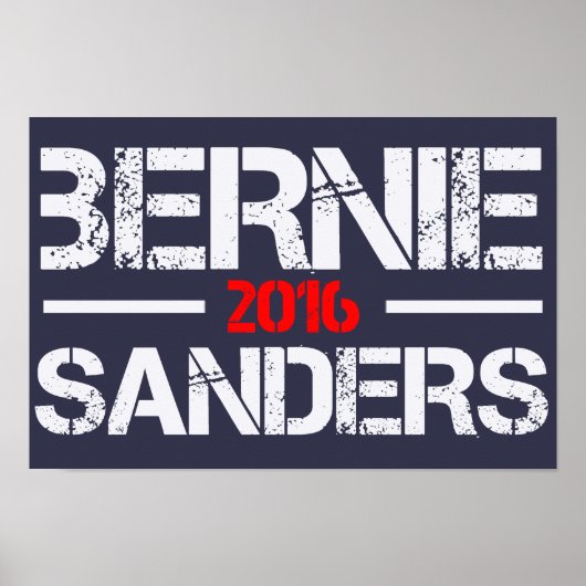 Poster Bernie Sanders 2016 (Devant)
