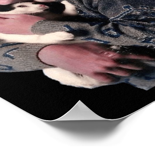 Poster Bernie Sanders Accroche Cat Chemise mignonne Anima (Coin)