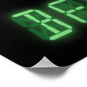 Poster Bernie Sanders Digital Readout (Coin)