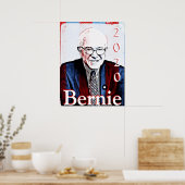 Poster Bernie Sanders Élection présidentielle 2020 (Cuisine)